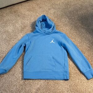 Nike Jordan Blue Hoodie with Logo YM